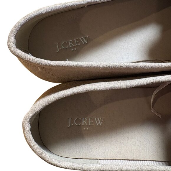 J. Crew Factory Boys' Sueded Loafers Kids' Size 5 in Light Gray New Without Box! - Picture 9 of 9